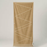 WAY BEACH TOWEL │ CAMEL