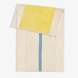 BEACH TOWEL │ SKY BLUE & YELLOW