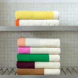 Towels in different colors
