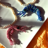 PRAWN PEARL NECKLACE │ PINK
