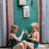 ELIZABETH SWIMSUIT - OXFORD GREEN