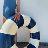 ELIZABETH SWIMSUIT - BLUE POPPY