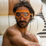 SWIM GOGGLES - TANGERINE