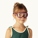 SWIM GOGGLES - DARK ROSE