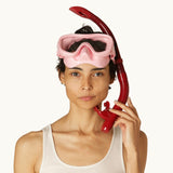 ARIEL SNORKELING SET │ ADULT (+14Y) │ FRENCH ROSE & RUBY RED