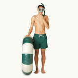BOBBY SWIM SHORTS - OXFORD GREEN