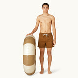 BOBBY SWIM SHORTS - MARRON