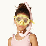 BETTY SNORKELING SET +6Y │ CITRON & FRENCH ROSE
