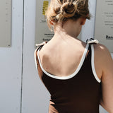 ELIZABETH SWIMSUIT - MARRON