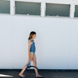 ELIZABETH SWIMSUIT - BLUE POPPY