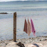 NARAM BATH TOWEL │ PINK & RED