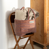 NARAM WEEKEND BAG │ CAMEL & MARINE