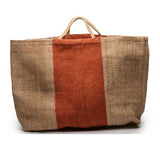 XL JUTE BAG │ ORANGE
