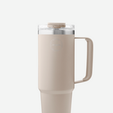 THERMOCUP WITH STRAW │ CREAM BEIGE
