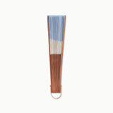 PEARWOOD AND COTTON FAN │ NORDIC BLUE