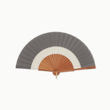 PEARWOOD AND COTTON FAN │ IRIS