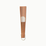PEARWOOD AND COTTON FAN │ NOCE