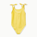 CONTRAST TRIM SWIMSUIT │ CITRON