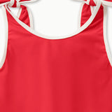 CONTRAST TRIM SWIMSUIT │ SIGNAL