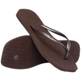 SLIM SQUARE - DARK BROWN