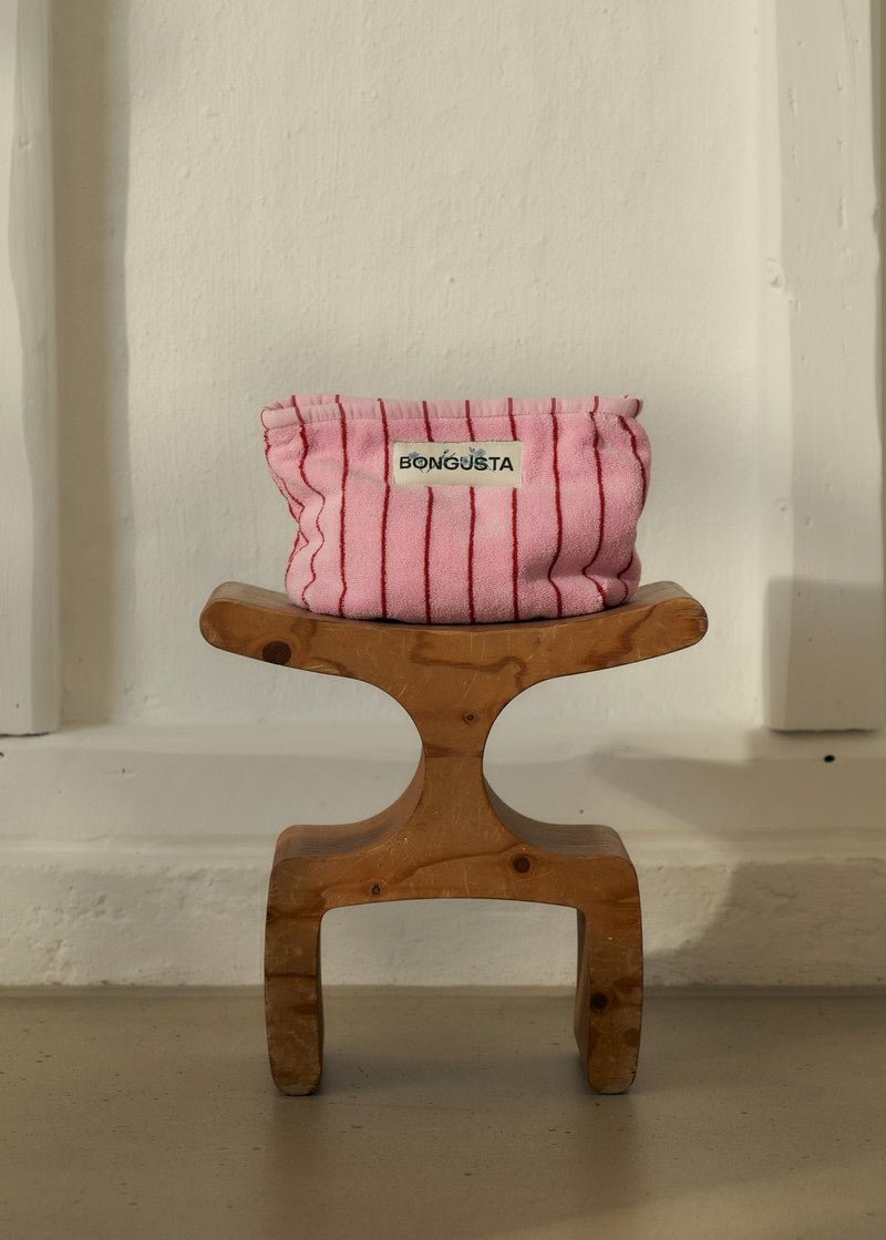 NARAM TOILETRY BAG │ PINK & RED