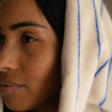 NARAM BATH TOWEL │ MOONBEAM & ULTRAMARINE