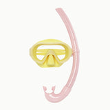 KIDS SNORKEL SET +6Y │ CITRON & FRENCH ROSE