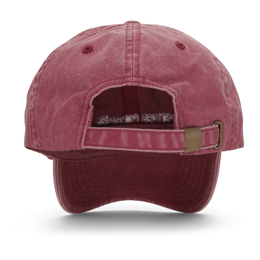 BILLY CAP │ DISTRESSED RUBY