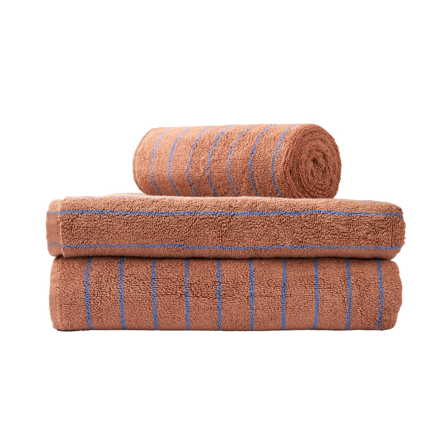 NARAM BATH TOWEL │ CAMEL & MARINE