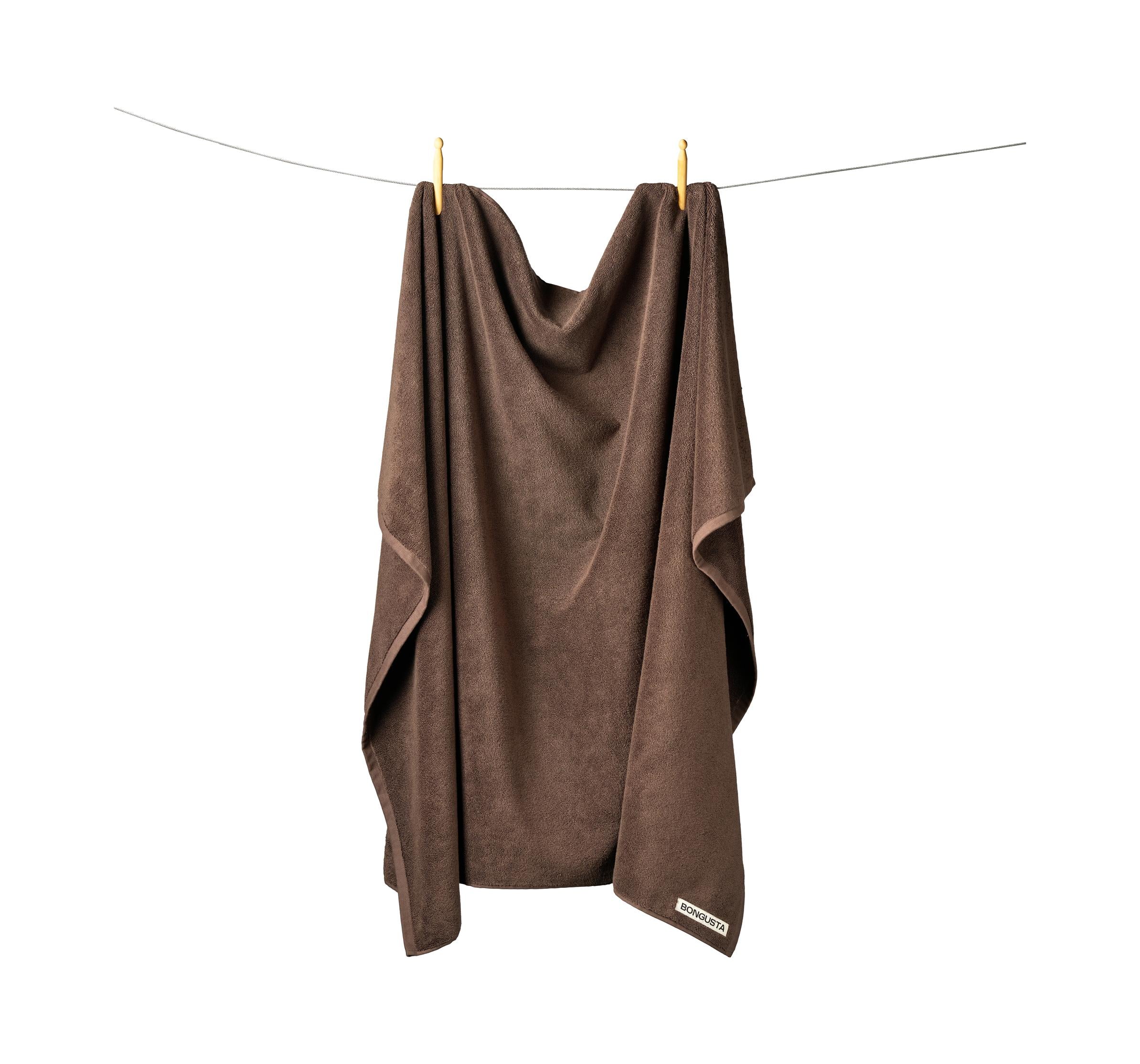 NARAM LARGE BATH SHEET │ COFFEE
