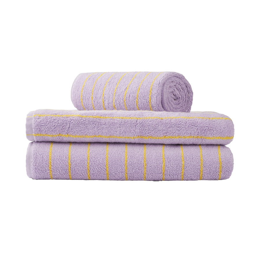 NARAM BATH TOWEL │ LILAC & NEON