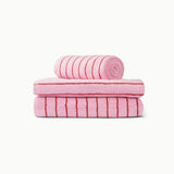 NARAM BATH TOWEL │ PINK & RED