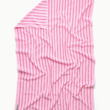 NARAM LARGE BATH SHEET │ PINK & RED