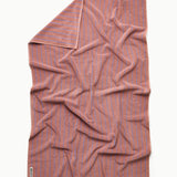 NARAM LARGE BATH SHEET │ CAMEL & MARINE