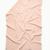 NARAM LARGE BATH SHEET │ PEACH & CREME