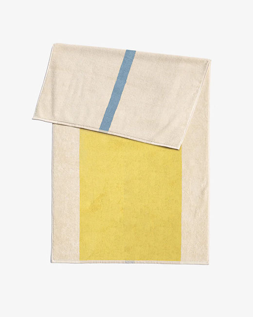 BEACH TOWEL │ SKY BLUE & YELLOW