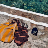 KØBN BEACH AND BATH TOWEL │ UMBER