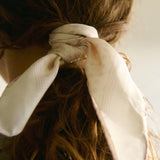 LOUIS SILK SCARF │ MAUVE CHALK