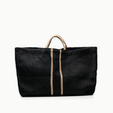 XL JUTE BAG │ BLACK