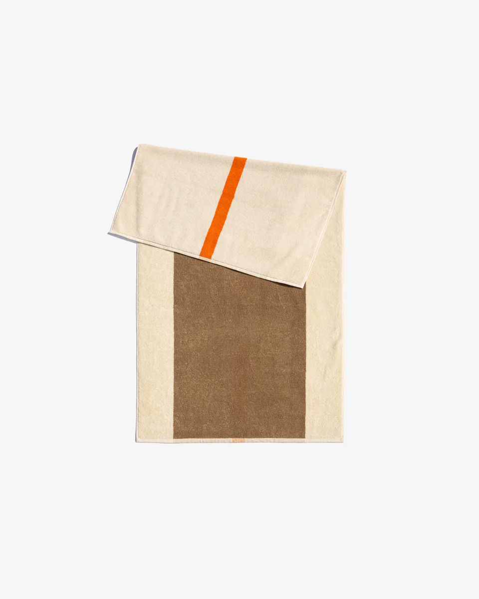 BATH TOWEL │ ORANGE & HONEY