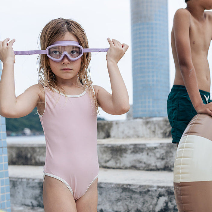 swimsuit goggles SWIM GOGGLES │ VIOLET – Petites Pommes Classic Floats