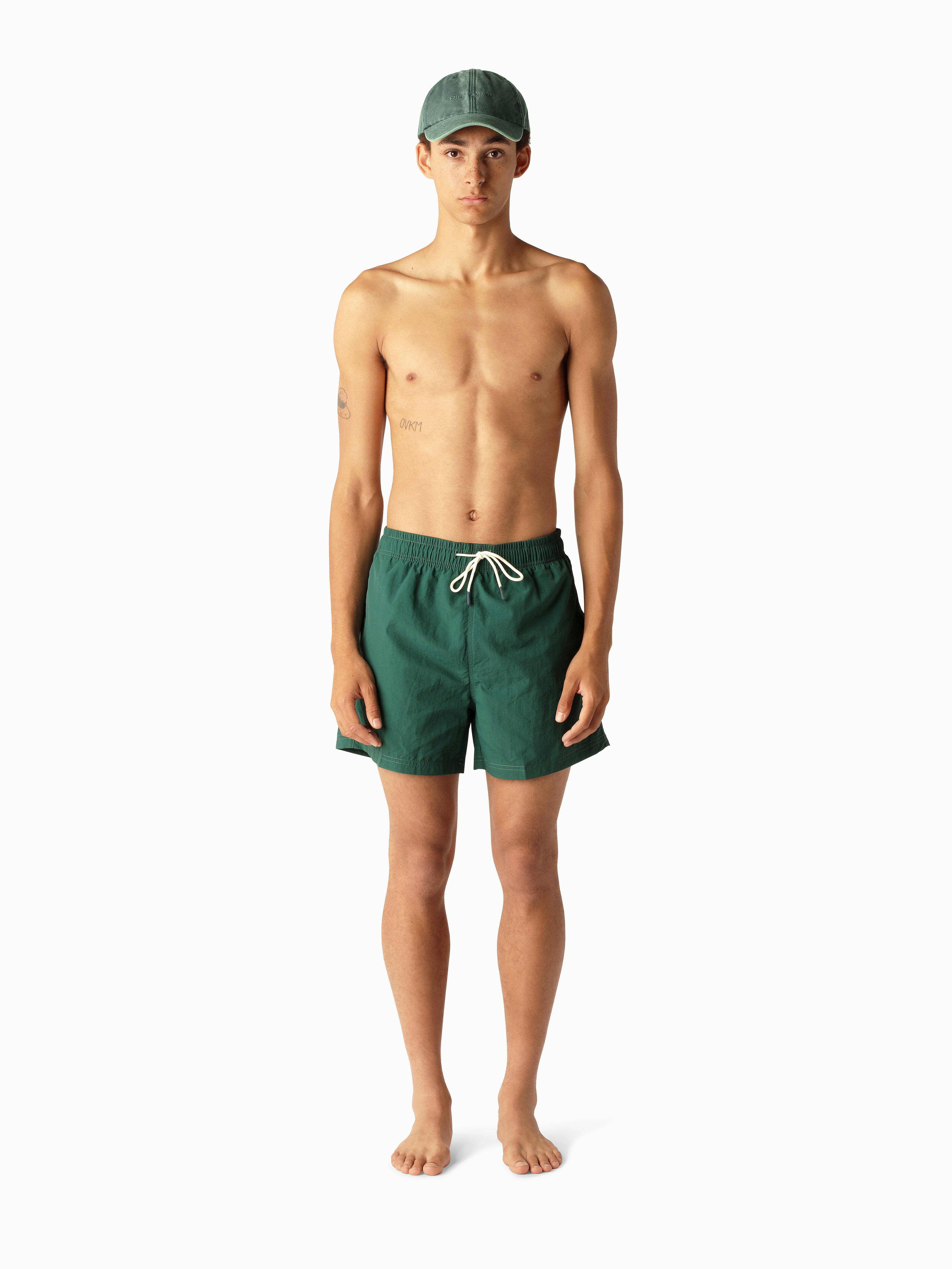 SWIM SHORTS │ OXFORD GREEN