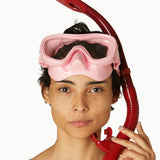 ADULT SNORKEL SET +14Y │ FRENCH ROSE & RUBY RED