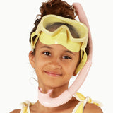 KIDS SNORKEL SET +6Y │ CITRON & FRENCH ROSE
