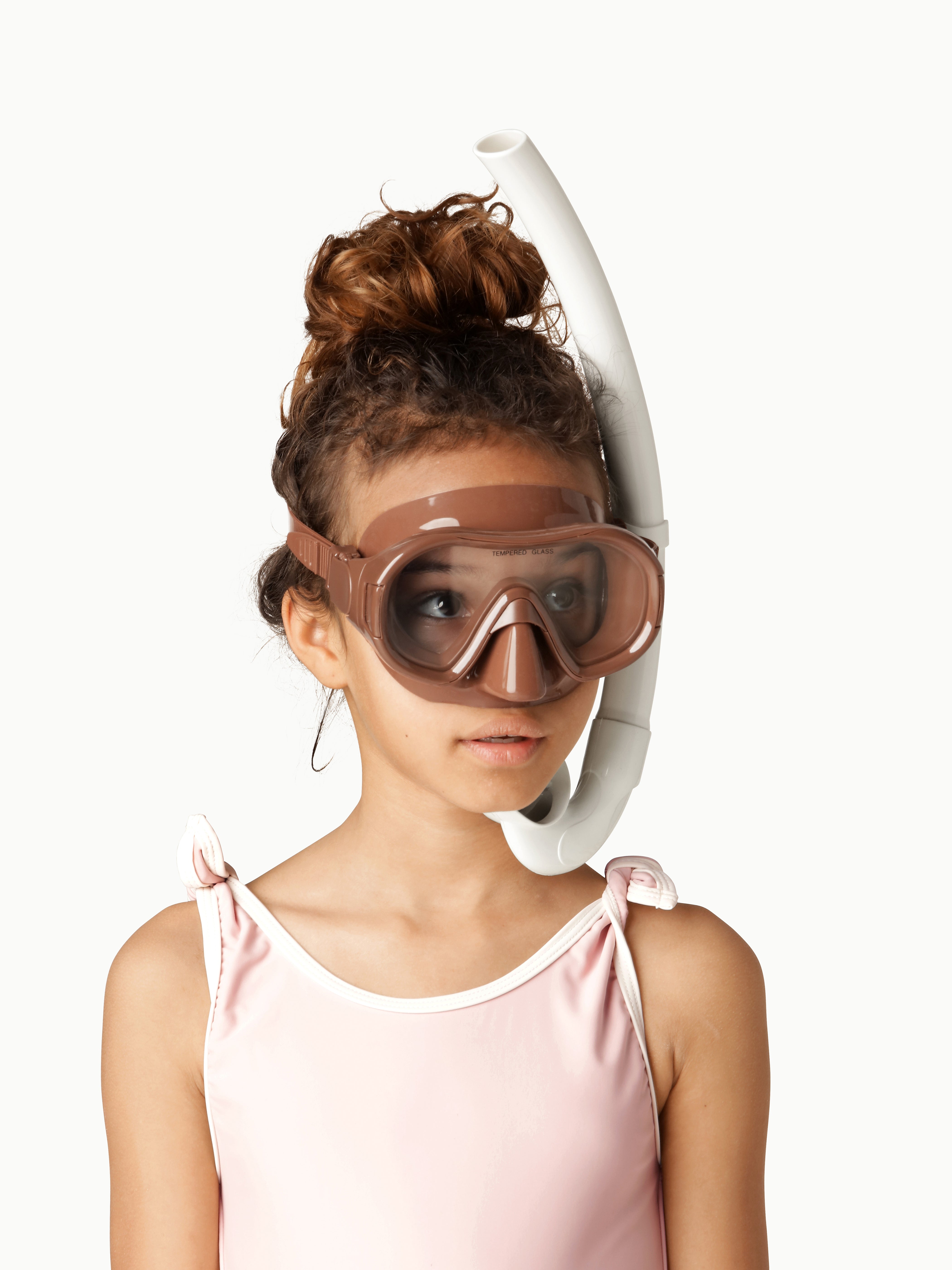 KIDS SNORKEL SET +6Y │ CHARLESTON & CRÈME