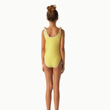 CONTRAST TRIM SWIMSUIT │ CITRON