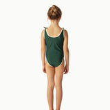 CONTRAST TRIM SWIMSUIT │ OXFORD GREEN