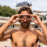 SWIM GOGGLES - DARK ROSE