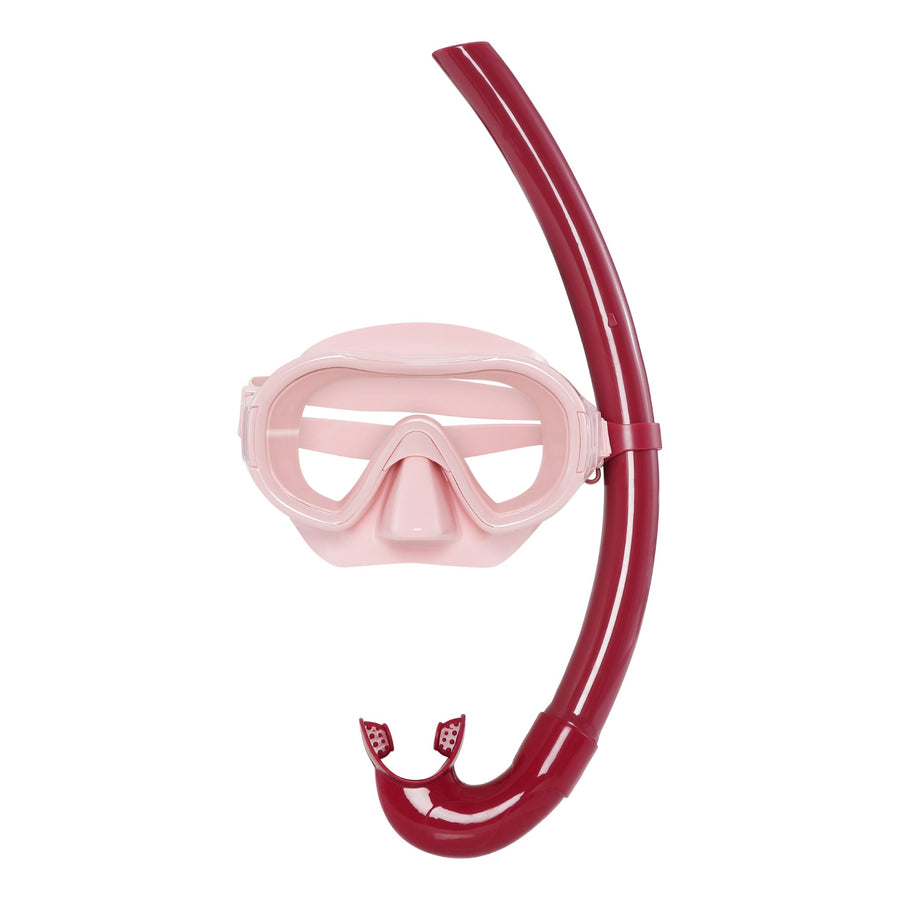 BETTY SNORKELING SET +6Y │ FRENCH ROSE & RUBY RED