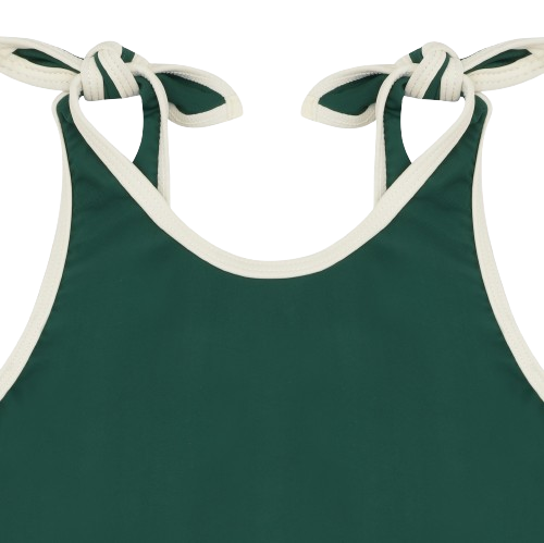 ELIZABETH SWIMSUIT - OXFORD GREEN